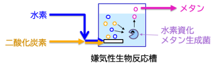 バイオメタネーションのイメージ