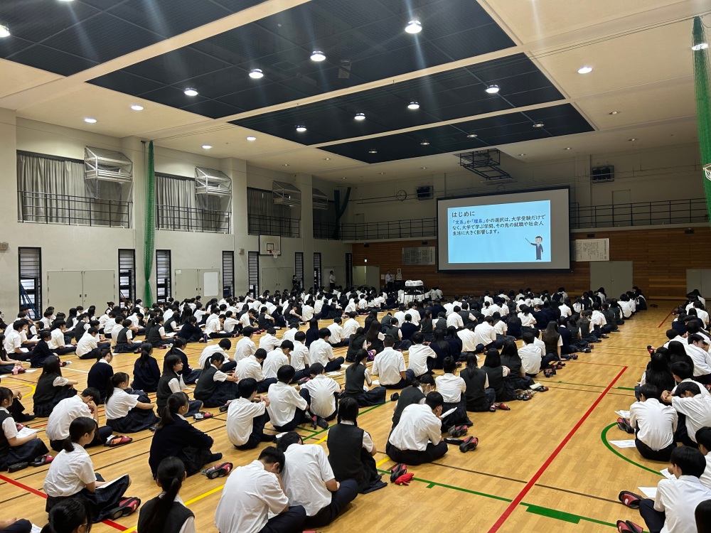 文理選択について学ぶ高校生のみなさん②